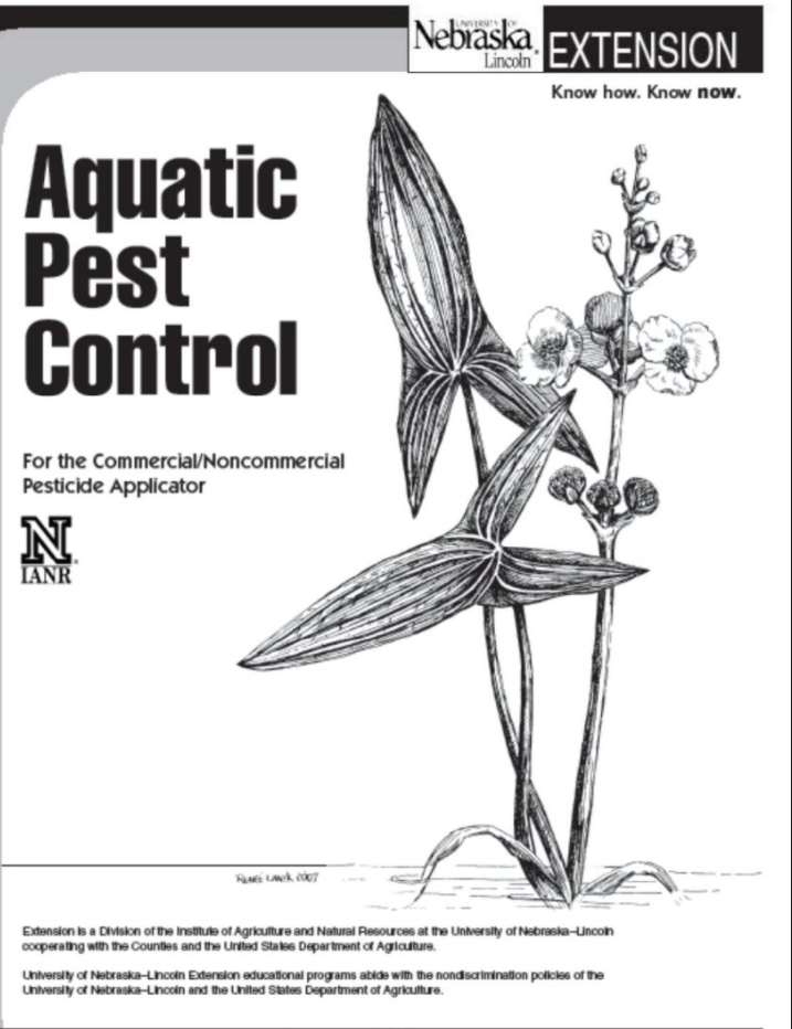 Aquatic Pest Control Cover